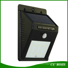 6 LED Wall Mounted Solar LED Garden Lighting with Multi Sensor Mode for Optional